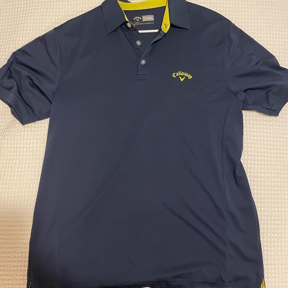 Callaway Navy Golf Polo